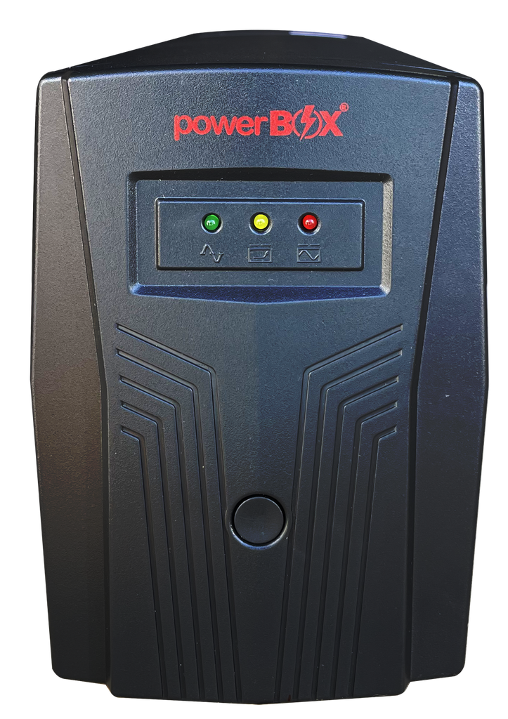 UPS powerBOX 650VA-390W-Interactivo, 6 Salidas