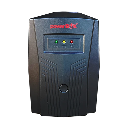 UPS powerBOX 650VA-390W-Interactivo, 6 Salidas