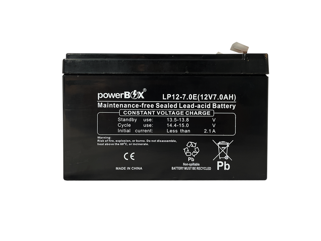 Batería powerBox 12v 7Ah E