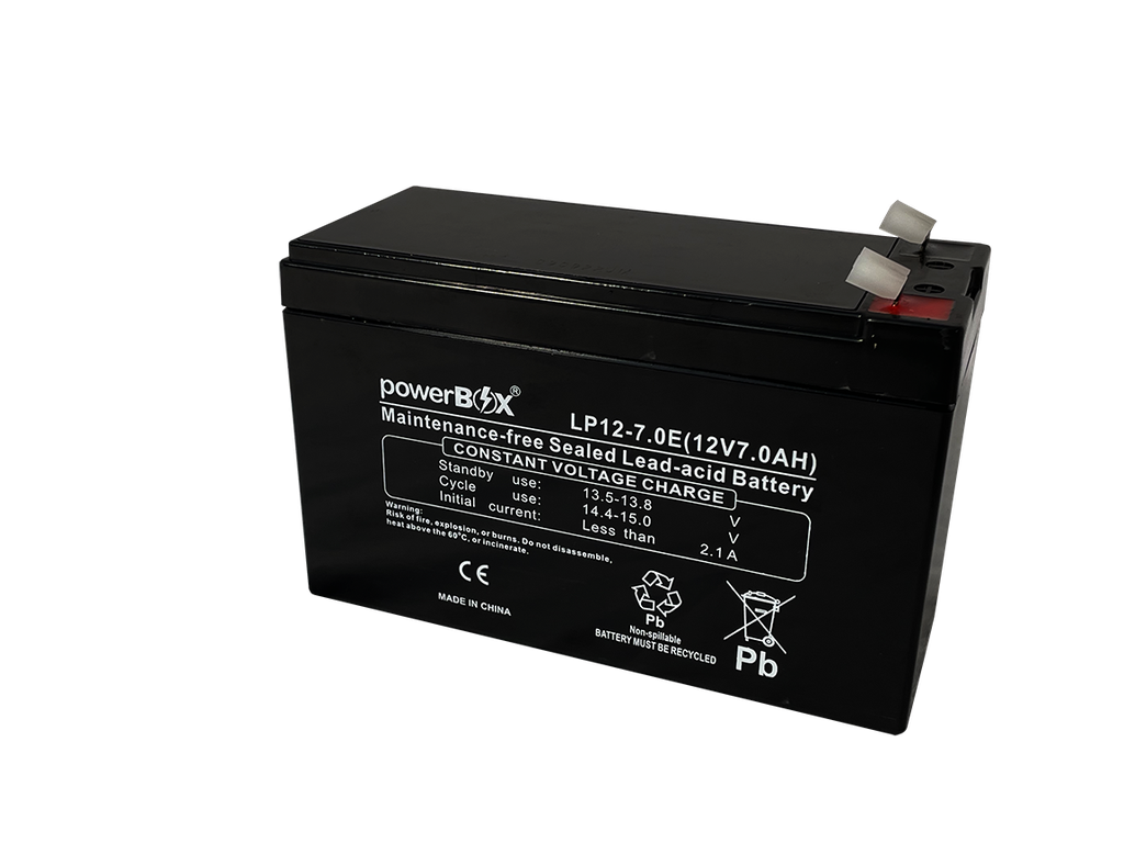 Batería powerBox 12v 7Ah E