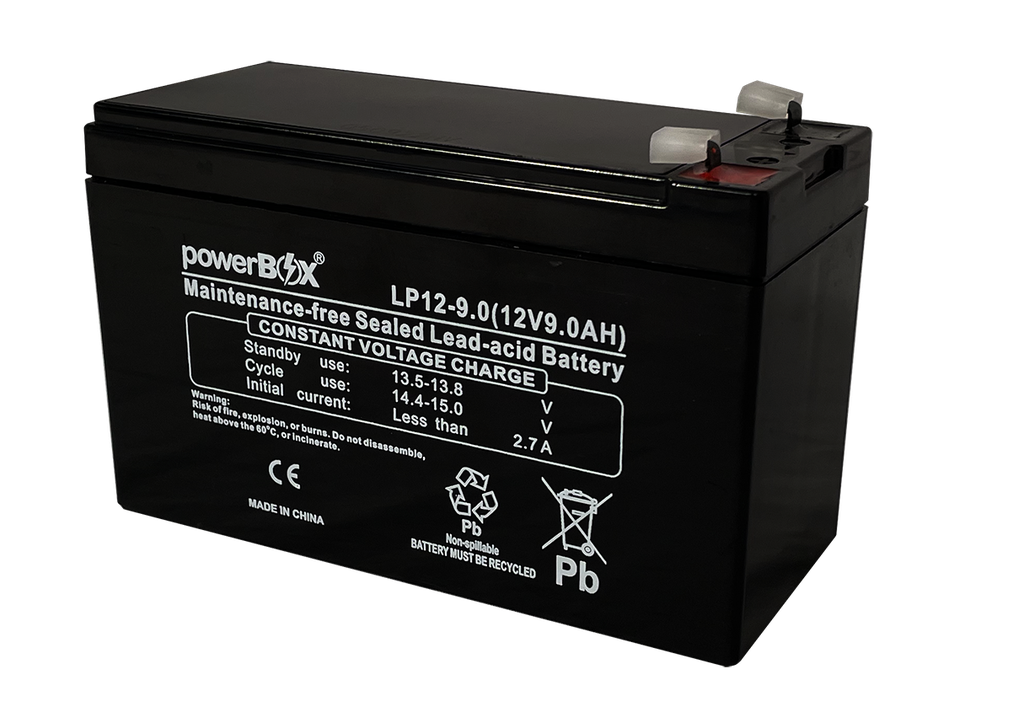 [BATPB-LP12-9.0] Batería powerBox 12v 9Ah