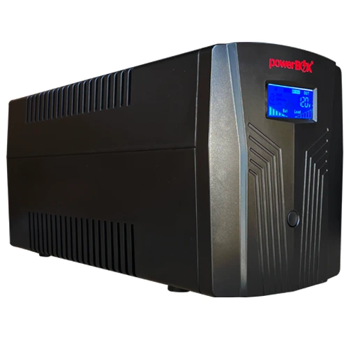 [UPSPB-1500VA] UPS powerBOX 1500VA-LCD-900W-Interactivo, 6 Salidas (22 puntos)