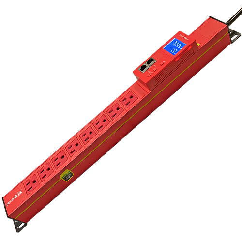 PDU powerBOX 8 salidas con monitoreo eléctrico