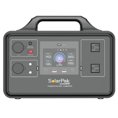 [SLP-1000] UPS PowerStation powerBOX SolarPak SLP1000, 1030Wh. 95 PUNTOS.