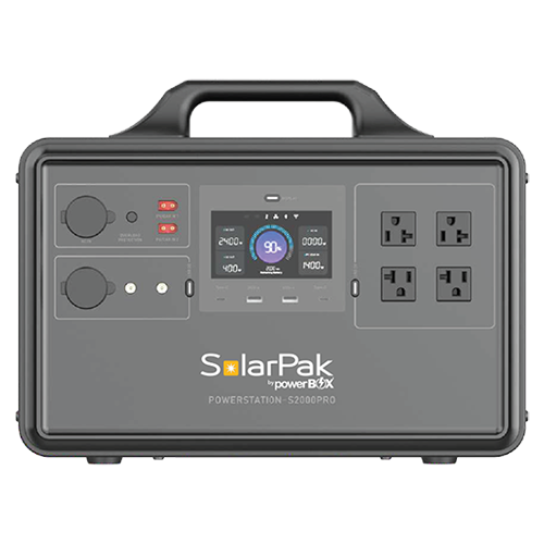 [SLP-2200] UPS PowerStation Portátil powerBOX SolarPak SLP2200, 2240Wh. 155 PUNTOS.