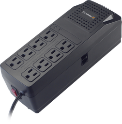 Regulador de Voltaje Orbitec 1200VA, 8 Salidas