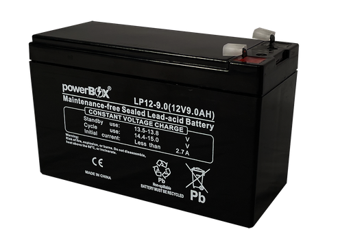 [BATPB-LP12-9.0] Batería powerBox 12V-9Ah