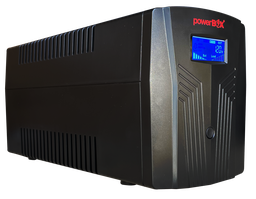 UPS powerBOX 1500VA-LCD-900W-Interactivo, 6 Salidas (22 puntos)