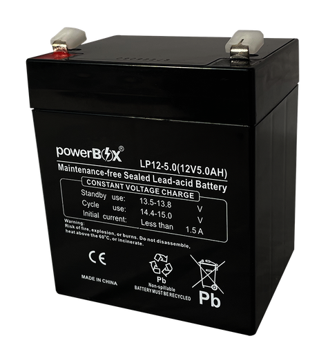 [BATPB-LP12-5.0] Batería powerBox 12V-5Ah